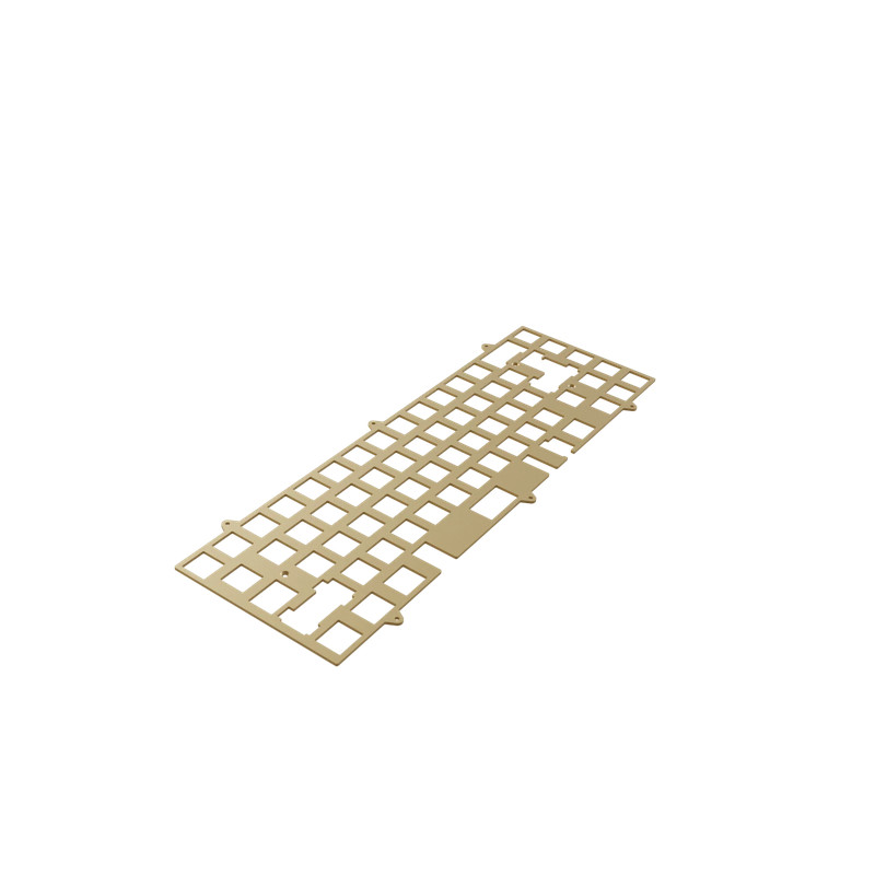 SixtyFive Plate (2021) - Variant:Brass - Layout:ISO